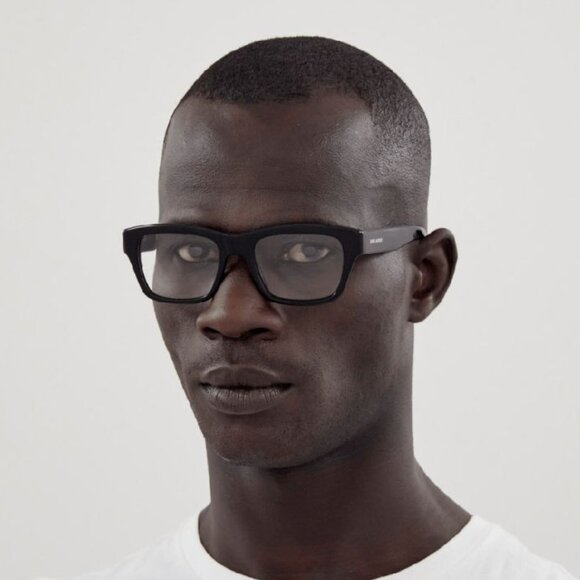 NWT SAINT LAURENT UNISEX BLACK EYEGLASSES - Picture 2 of 3